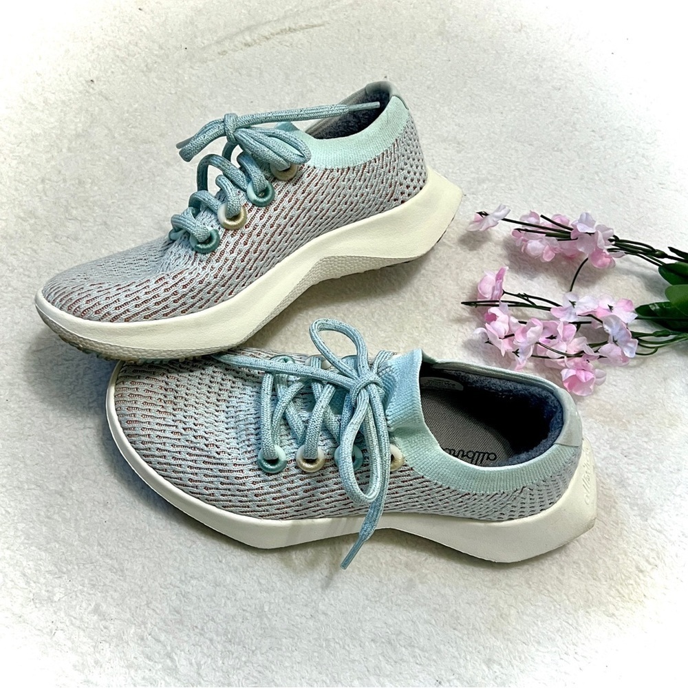 Allbirds Tree Dasher 2 (TD2) Aqua Running Tennis Shoe - Size 6